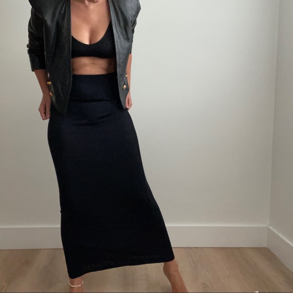 Lord & Taylor cropped leather jacket - Picture 7 of 14